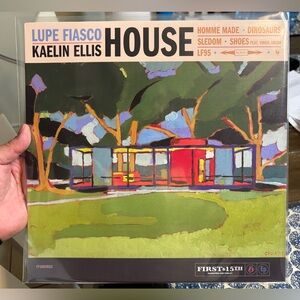 Rare Lupe Fiasco & Kaelin Ellis - House EP Limited Edition Blue Vinyl